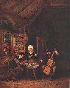 Village Musicians  a OSTADE, Adriaen Jansz. van